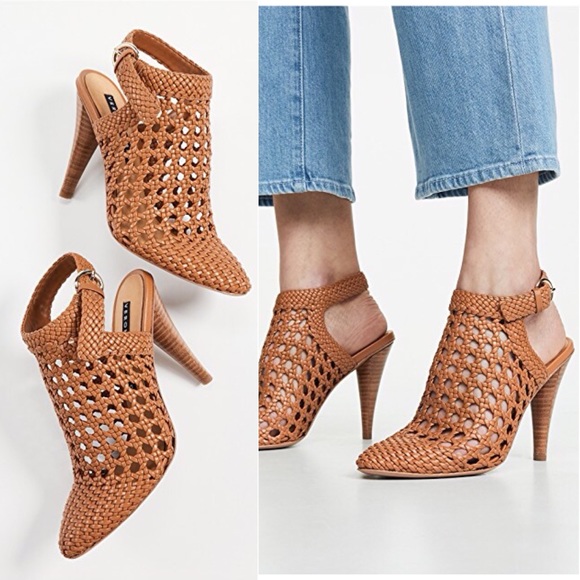 Veronica Beard Shoes - Veronica Beard Livia Basket Weave ClosedToe Sandal